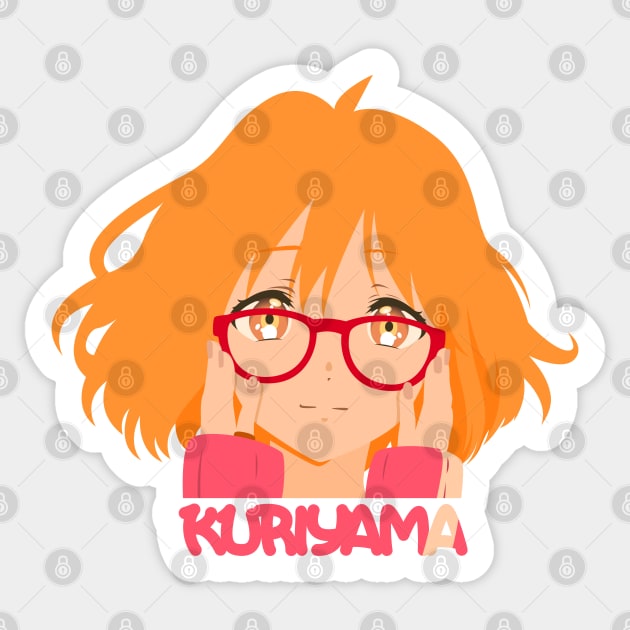 Mirai Kuriyama Sticker by sfajar